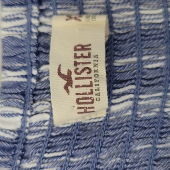 Hollister blue&white striped romper - Picture 10 of 12